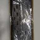 SPACELEAD Slim Storage Cart 4 Tier,Bathroom Organizer Rolling Utility,Mobile Shelving Unit Slide Out for Office, Kitchen, Laundry Room & Narrow Places,Black