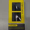TOPCABIN Ergonomic Bike Grips - Widen Holding Rubber Grips with Aluminum LockGrips for Mountain & Road Bikes