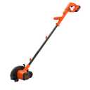 BLACK+DECKER 20V MAX Cordless Edger Lawn Kit, 1.5 Ah Battery & Charger Included, 4 Position Adjustable Height, Lightweight, 7.5" Double Edge Blade (BCED400C1)