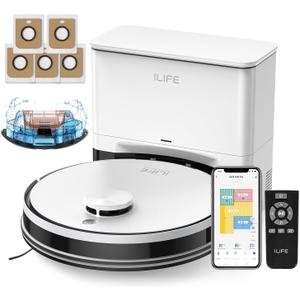 ILIFE A30 Pro Robot Vacuum and Mop, 10,000Pa Powerful Suction