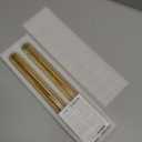 E26 T10 12 Inch Long Tubular LED Edison Bulbs, 6W(60W Eqv) 120V, 2500K Warm White, Dimmable, Spiral Filament, Amber Glass, One Ft Long Lighting Tube, Vintage Decorative Bulbs, 2 Pack