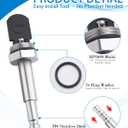 Renovation RP5649 Push Button Diverter for Delta Single Handle Tub & Shower Valve, 304 Stainless Steel Core with Installation Tool, Replaces RP5649