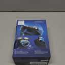 Philips Norelco Shaver 3900 Series, Wet and Dry Electric Shaver, P-Cap, Travel Pouch, Charging Stand, Storm Blue, Model S3341/92 (Silver New)