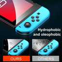 for Switch 2 Screen Protector - Shatterproof Tempered Glass with Auto-Dust Removal, Zero Bubbles Auto-Alignment, Anti-Scratch Glass Film for Switch 2 (2025) Accessories, 2 PCS
