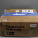 JOLLYVOGUE White Comforter Full Size, 3 Pieces Seersucker Lightweight Full Size Bedding, All Season Fluffy Microfiber Bedding Comforter Set with 1 Ruffle Comforter and 2 Ruffle Pillowshams