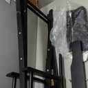 Casual Home 30" Director's Chair Black Frame-with Navy Canvas, Bar Height