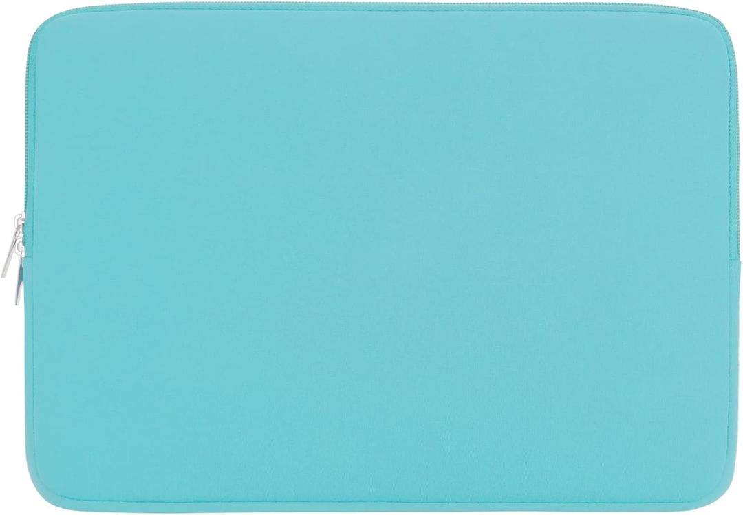 RAINYEAR 14 Inch Laptop Sleeve Case Protective Soft Padded Zipper Cover Carrying Computer Bag Compatible with 14" Notebook Chromebook Tablet Ultrabook (Blue)