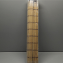 LUCKUP Cordless Bamboo Roman Shades, Roll Up Blinds for Indoor Windows, Light Filtering UV Protection, Easy to Install for Home & Office, 34" W x 64" L, Natural