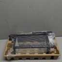 Modern Motion Sensor Outdoor Wall Light Sconce with Glass, 850LM LED, IP65 Waterproof Aluminum Lantern - Anti-Rust Exterior Lighting for Porch, Garage, Front Door, Patio,Black