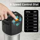 Woodworking 3.25HP Router, 2400W, 4.2" Diameter, 1/2" and 1/4" Collets, 120V60Hz, Model RT-001M (Motor)