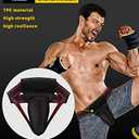 Mens Groin Protector, Protective Cup, Boxing Abdominal Groin Guard, MMA Protective Cup, Kickboxing Cup, Muay Thai Cup Protector30 in - 42 in
