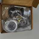 2 Sets 3500lb Trailer Bearing Kit L68149 L44649 Trailer Axle Kit,Boat Trailer Bearing Kit 171255TB Seal Fits for 1-3/8'' to 1-1/16'' Trailer Wheel Bearings 1.98" Dust Caps and Rubber Plugs Cotter Pins