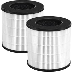 AC201B/PU-P05 Replacement HEPA Filter for FULMINARE PU-P05 Purifier also Compatible with Purivortex AC201B Purifier, H13 True HEPA P05 Air Filter, 2-Pack