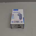 BEAUTURAL Fabric Shaver and Lint Remover, Sweater Defuzzer with 2-Speeds, 2 Replaceable Stainless Steel Blades, Battery Operated, Remove Clothes Fuzz, Lint Balls, Pills, Bobbles Gray