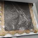 JJUUYOU Wood Mirror Large Rustic Wavy Mirror 28"x20" Decortaive Wall Mounted Mirror Horizontal or Vertical Hanging for Bathroom Bedroom Living Room Makeup