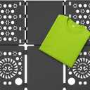 BoxLegend V3 Shirt Folder Board Tshirt Clothes Folder Folding Board Durable Laundry Sorter Helper Liner, Black