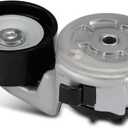A-Premium Belt Tensioner Assembly with Pulley Compatible with Dodge Models - Ram 2500/Ram 3500 1994-2002, D250/D350/W250/W350 1989-1993, 5.9L, Fit Diesel Only, Replace# 3912254, 4429254