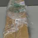 Sweejar Large Olive Oil Dispenser Bottle, 24 Oz Ceramic, Modern Relief Design, Dishwasher Safe, White