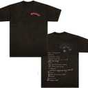 Unisex-Adult Official Merch Smoke Pocket Tee (Large, Black)