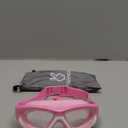 Vvinca Kids Swim Goggles for Kids 3-12, Upgraded Design with Ear & Nose Plug, Wide View Anit-Fog No Leak Water Pool Goggle (1 Pack Pink)