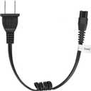 Stun Gun Charger Cord Compatible with VTS-T03, VTS-195; Police 305, Police 928-58, Avenger, Guard Dog Security, Jolt, Stun Master and Most Other Stun Guns Expandable to 12inch