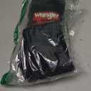 Wrangler Men's Riggs Workwear Over The Calf Work Boot Socks 4 Pair Pack (Large, Black)