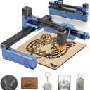 Artilume T1 Laser Engraver 7000mW, Foldable Design Laser Engraver and Cutter Machine, 0.01mm Precision, Large Working Area 200*150mm for Wood Leather Acrylic, Best for Beginners Small Business Class 1