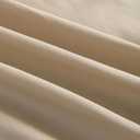 Bed Skirt Twin Size Ruffled Bed Skirt with Split Corners, 14 Inch Drop Dust Ruffle Bed Skirt with Platform, 14 Inch, Light Camel