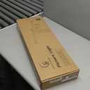 2 Pack 24" Brass Gallery Picture Lights - 8000mAh Rechargeable Battery Powered Wireless Lighting for Large Gallery, Museum & Living Room