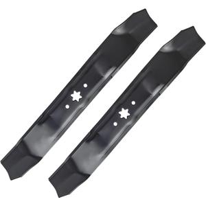 Replacement 942-0610A Mower Blades Compatible with MTD LT-400 Riding Mowers, Mulching Blades Fit for Troy-Bilt Tuffy 38" Deck Tractors, Replace for 742-0610, 742-0610A, 942-0610, 2 Pack