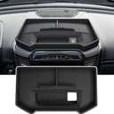 12 Inches Screen Dashboard Storage Organizer Compatible with 2019-2025 Dodge RAM 1500 Dashboard Storage Tray Replacement for 2019-2025 Dodge RAM 1500 Accessories