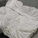 Ultra Soft Twin Mattress Topper  Breathable Quilted Plush Design for Comfort, Twin Bed Mattress Topper with Deep Pocket Fit 8-21 Inch, Bed Topper for Back Pain Relief (39x75, White)