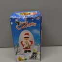 Electric Santa Claus Toy with Shaking Belly and Feet, Singing and Dancing Musical Christmas Doll, Xmas Gift