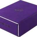 Token Keep - Premium Token Box for Safe Storage, Fits Dungeon 1100+ and Dungeon S 550+, Holds Tokens, Dice, and Cards, Fully Usable During Gameplay, Purple/White Color, Made by Gamegenic