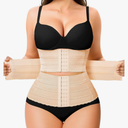 Nebility Waist Trainer for Women Corset Shapewear Tummy Control Segmented Waist Cincher Workout Girdle L