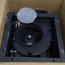 88CFM 1.0 Sone Bathroom Exhaust Fan with Light, Ultra-Quiet Bathroom Vent Fan Extractor with 6FT Flexible Ducting Hose and Clamps, Ceiling Mount Ventilation Shower Bath Fan