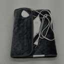 Super-Fast Heat Up Carbon Fiber Heating Pad: Back, Neck, Shoulder, Period Cramps Pain Relief, Muscle Relief, Deeper Relax, Moist/Dry Heat, Auto-Off, Machine Washable(Charcoal Grey-UPGRADED, 12" x 24")