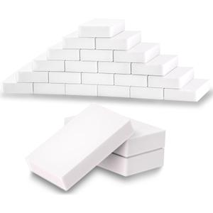 (40 Pack) Eraser Sponge SmilePowo Maigc Cleaning Sponge Eraser Melamine Sponges in Bulk Boat Eraser Multi Surface Scrubber Foam Cleaning Pads - Bathtub, Floor, Baseboard, Bathroom, Wall Cleaner