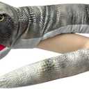 Puppets Hand Puppet Snake Stuffed Puppets,Large Puppet with Movable Mouth Puppet Role Play Story Animal,Soft Stuffed Animal Hand Puppets for Kids Ages 1-3