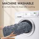 CLKHOWL Dog Car Seat Cover for Back Seat, Dog Bed for Car, Non-Slip Travel Pet Mat, Fit for Backseat Extenders and Seat Protectors (Dark Grey, 25.6x54 inch)