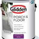 7 x Glidden Grab-N-Go Porch and Floor Interior/Exterior Paint, 1 Gallon, Satin, Light Gray, 128 Fl Oz (Pack of 1)