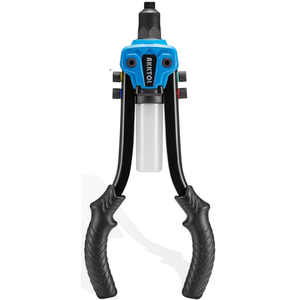 AKKTOL Rivet Gun Kit, 1/4" Pop Rivet Gun Kit, Heavy Duty 13" Rivet Gun Tool