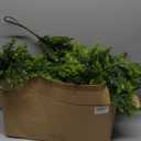 2PCS 6FT Christmas Cedar Garland Artificial Realistic Green Faux Real Touch Winter Pine Garland for Mantle Fireplace Wall Table Indoor Outdoor Decoraiton