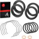 Fork Dust Oil Seals Kit 41x53x8/10.5mm For HONDA Shadow 750 VT750 1998-2003 Shadow 1100 VT1100 2000-2007