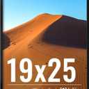 LaVie Home 19x25 Picture Frame for Wall Display, 19x25 Black Picture Frame with HD Plexiglas, 19 x 25 Poster Frame 1 Pack, Display Frame for Vertical or Horizontal, Classic Collection