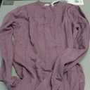 GRACE KARIN Women's Long Lantern Sleeve Crew Neck Crochet Top Hollow Out Fall Pullover Sweater (Medium)