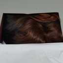 Synthetic Lace Front Wig 13x6 Honey Brown Ear To Ear Lace Frontal Wigs 200% Density HD Lace Pre Plucked Hairline Wig For Black Women Daily Party(Ombre Reddish Brown)