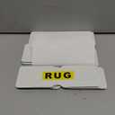 Rug Non Slip Grippers, Reusable Rug Tape, No Damaging for Hardwood Floors, Carpet Grippers Stickers Pads for Area Rugs Corners Flat, 12Pcs
