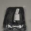 Uigidori 100 Pcs Premium Organza Bags, 8 x 12 Inches Sheer Organza Gift Pouches with Drawstring, Large Mesh Favor Bags for Wedding Favors, Party, Jewelry, Christmas, Makeup Wrapping Supplies (Black)