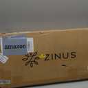 Zinus Rumi 14in Queen Metal Bed Frame, Quick Assembly SmartBase Mattress Foundation, Heavy Duty Sturdy Steel with No Box Spring Needed, Eco-Friendly Packaging, Black